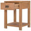 Zuniga 35cm W Solid Wood Bedside Table