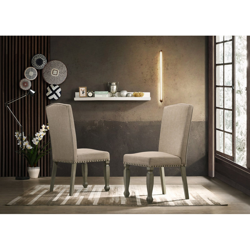 Chaise de salle à manger rembourrée Breda