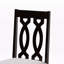 Ensemble repas 5 pièces Diego avec siège en tissu et bois brun foncé, H 38,6 po x l 17,9 po x P 19,3 po Diego