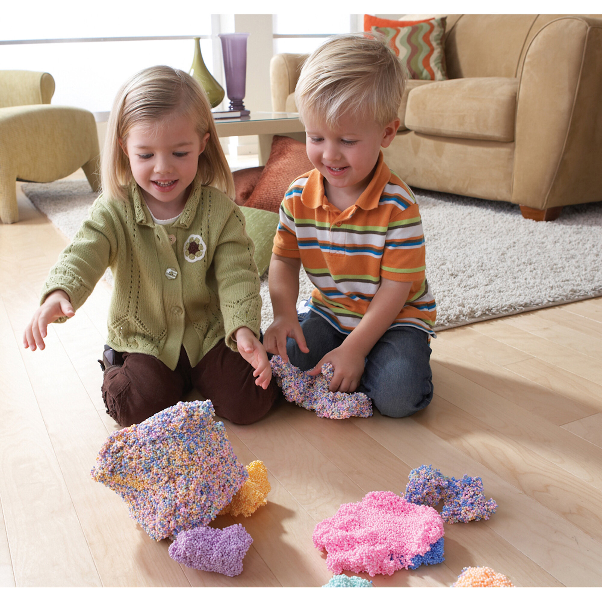 PlayFoam Provides Less Mess with More Fun