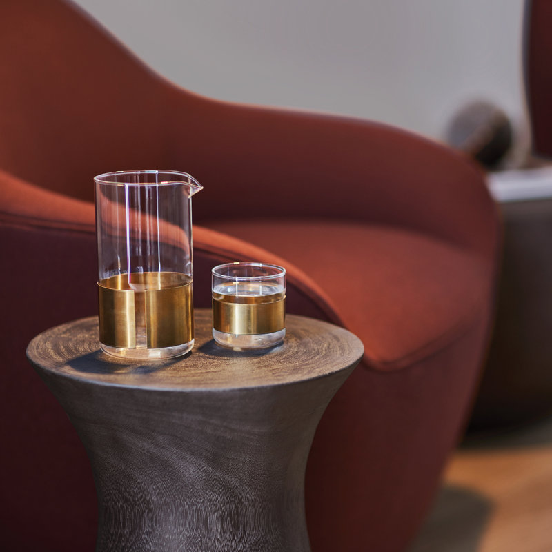 Dymen Solid Wood End Table