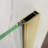 32"-34"W X 72"H Semi-Frameless 180° Rotatable Pivot Shower Door With 1/4 Inches Tempered Glass-120349529
