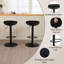 Parshall Swivel Upholstered Adjustable Height Counter Stool with Metal Frame-961794766-961794765