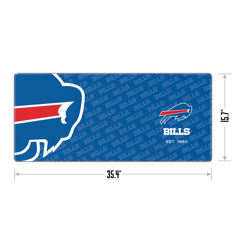 NFL Logo Series Desk Pad, Buffalo Bills