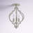 Oswald 3-Light 11" Flush Mount in Nickel-1602500632
