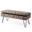 Polyester Upholstered Storage Bench-69378242