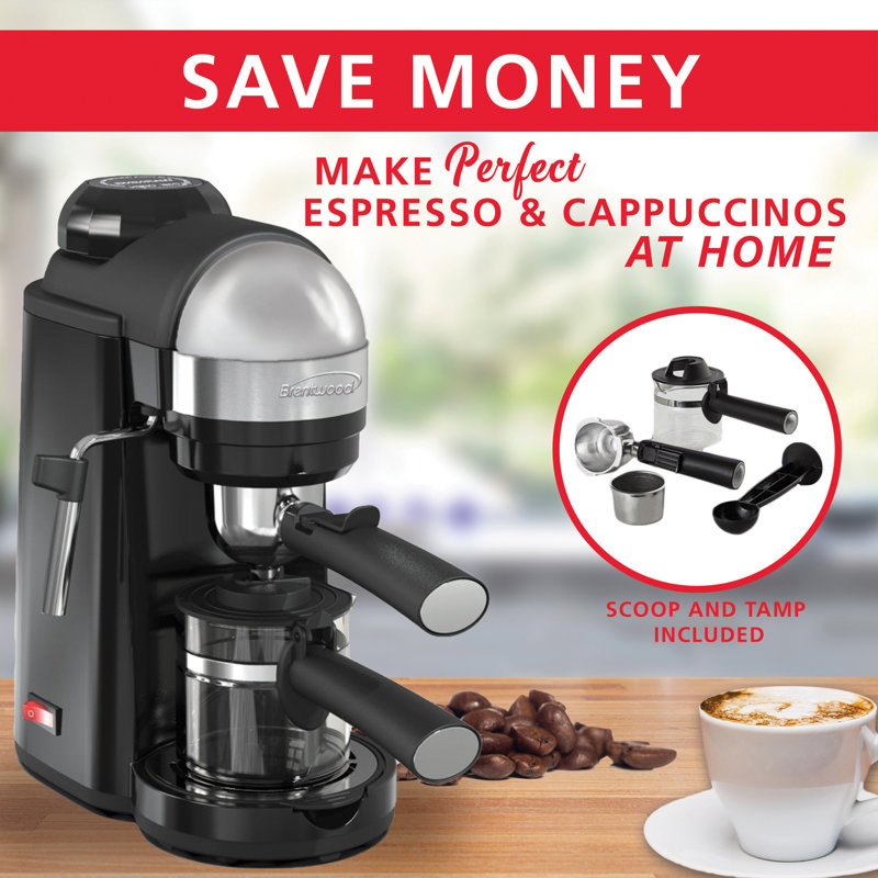 Brentwood Appliances Brentwood Semi-Automatic Cappuccino & Espresso Machine