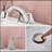 Widespread 2 Handles Bathroom Faucet With Pop Up Sink Drain Brushed Nickel-119318249