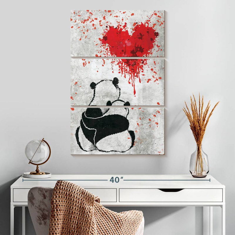 Hardie Panda Romance, H 32 po x l 20 po