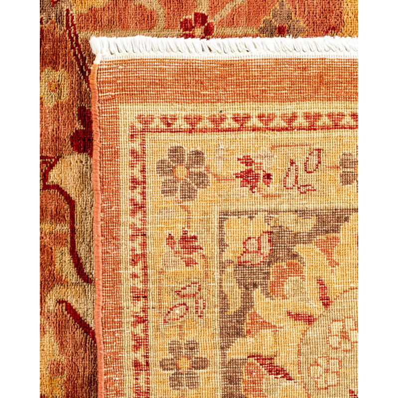 Ottoman One-of-a-Kind 8' 1" X 9' 10" Hand Knotted Area Rug