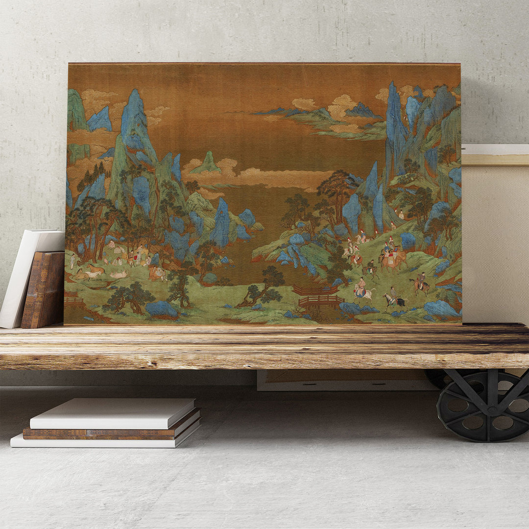 Chinese Oriental by Qiu Ying - Wrapped Canvas