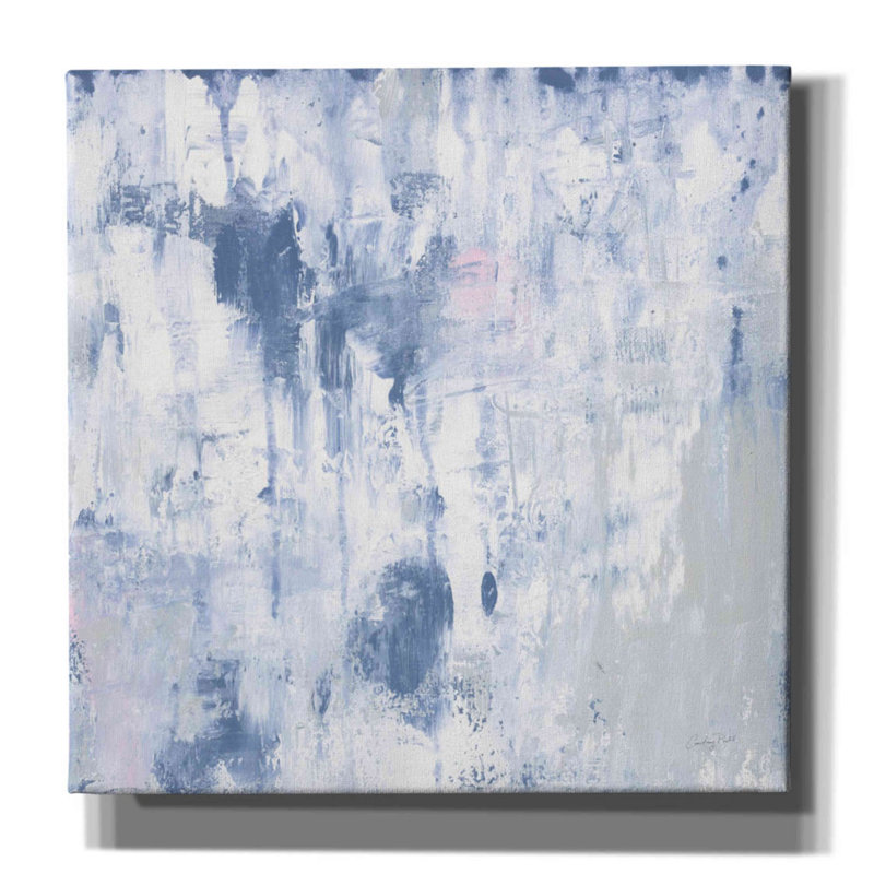 «White Out II» par Courtney Prahl, art mural sur toile, H 37 po x l 37 po x P 1,5 po