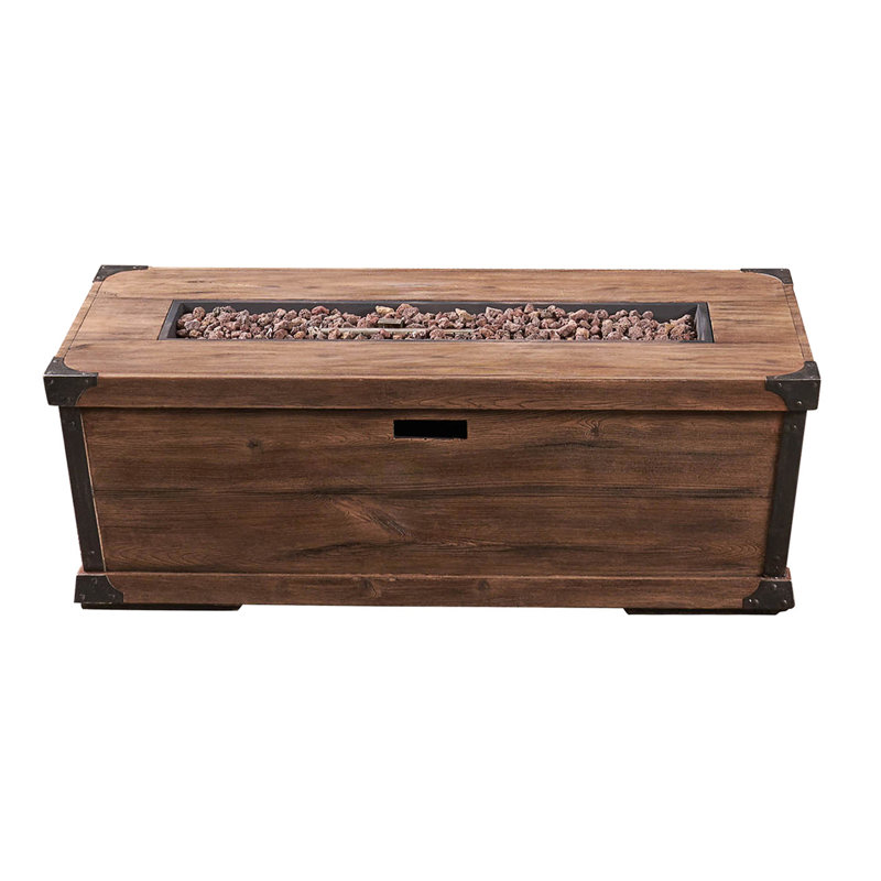 Outdoor Patio Concrete Fire Table