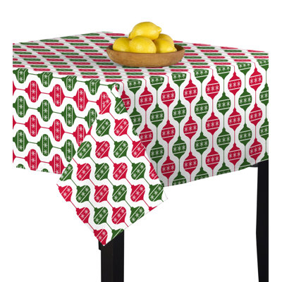 Chriopher Christmas Balls Tablecloth