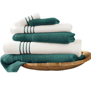 Alcott Hill® Huson 8 Piece 800 GSM Egyptian-Quality Cotton Towel Set &  Reviews