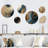 Abstract Wall Decor on Metal