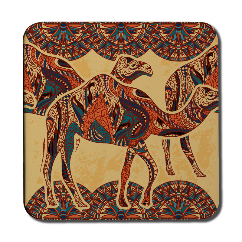 Square 6 Piece Coaster Set