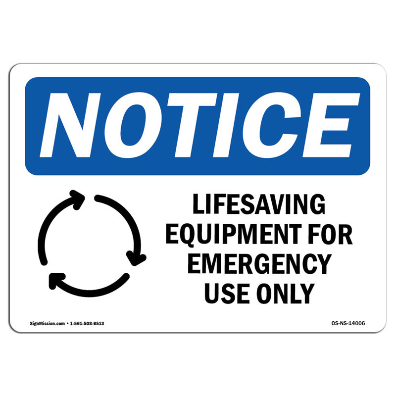 Équipement de sauvetage pour panneau de secours