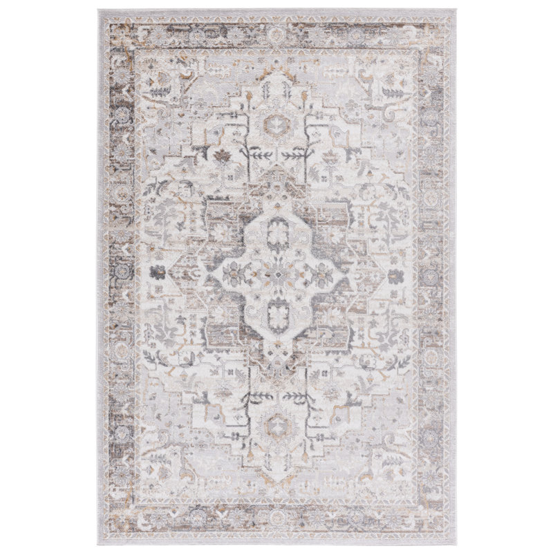 Msr Mulberry 6410 Performance Oriental Rug, 6'-7" X 6'-7" Square