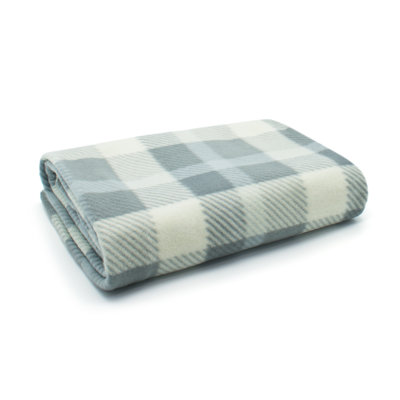 Anerinda Soft Plush Classi Check Blanket Throw