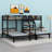 Edalene Kids Twin Over Twin Over Twin Bunk Bed-1391222124
