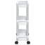 Wisner 62cm H x 52cm W Utility Cart with Wheels
