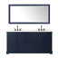 Meuble-lavabo double autoportant 80 po avec plateau en quartz et miroir Avery-98214024-98214026-98214027