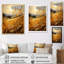 «Countryside Wheat Field of Gold II», reproduction sur toile-91381021-91381028