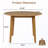 Extendable Round Dining Table-1961841033