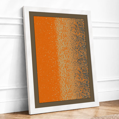 Colour to Dust Abstract - Framed Print