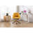 Versatile Adjustable Office Chair With Metal Legs And Universal Wheels For Enhanced Comfort And Mobility-27417760