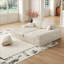 Canapé modulaire rembourré avec fauteuil inclinable réversible Bodie-114863567
