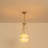 Neven 3 - Light Dimmable Glass Globe Kitchen Island Pendant Light-358195517