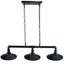 Sudlersville 3 - Light Black Kitchen Island Pendant