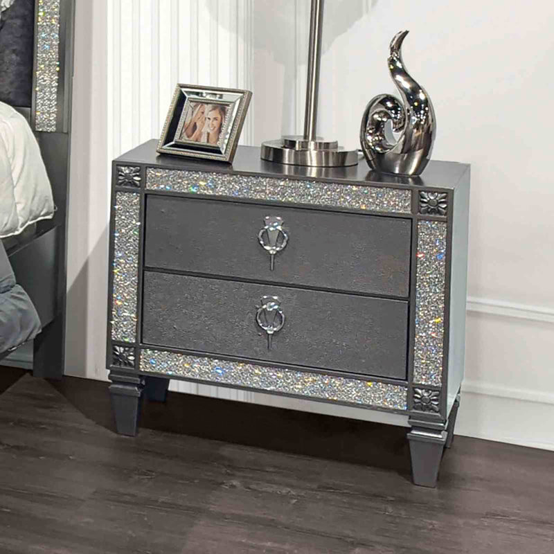 Table de chevet 1Pc Glam Style
