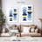 Avery Blue Yellow Modern I-108480796
