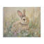Toile douce couleur lapin dans un pré, design par Petal Prints Design-1340165360