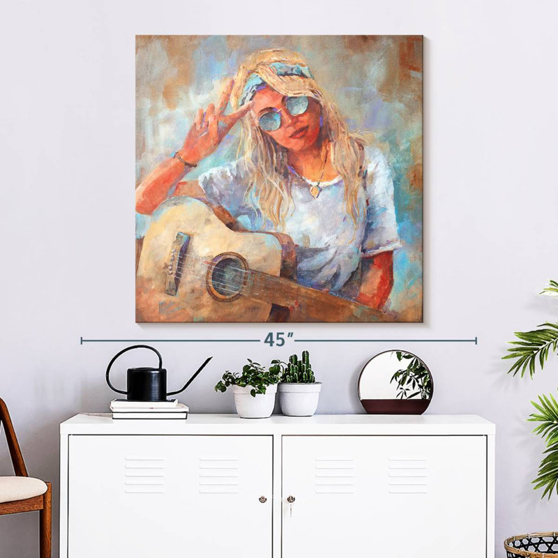Leisha Peace And Love Square, 33" H x 33" W