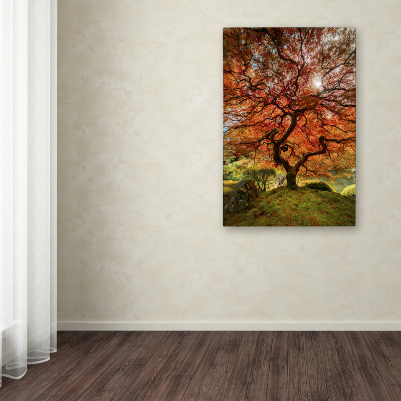 « the tree vertical », reproduction de photo sur toile tendue, H 24 po x l 16 po