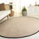 Trinidad Natural Fiber Sisal Pile Solid Color Rug