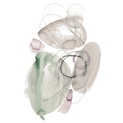 «Sea Glass Stack II» par Jennifer Paxton Parker, reproduction d'art sur toile tendue