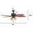 Royal Palm 52" Tropical Ceiling Fan-288350921