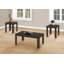 Ensemble de table, ensemble de 3 pièces, café, bout, côté, accent, stratifié de salon, transitionnel-662499230