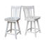 Tabouret de comptoir pivotant 24 po Derene-81366004