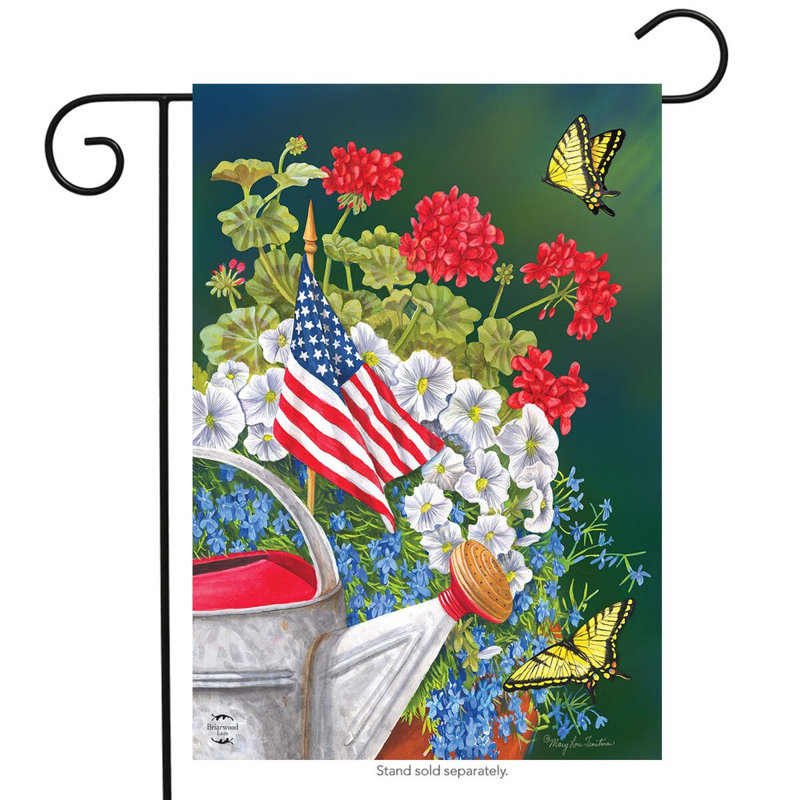 Drapeau de jardin américain American Garden