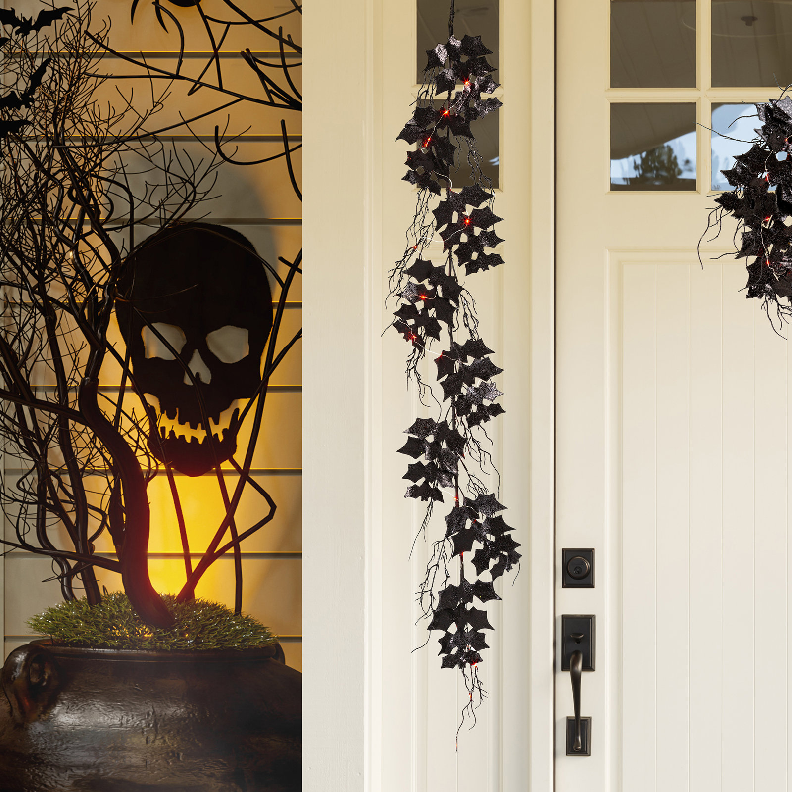 Garland 72'' in. Lighted Faux Garland