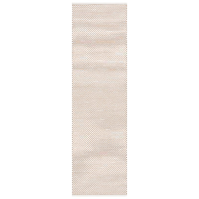Vermont Flat Weave Wool/Cotton Rug in Beige