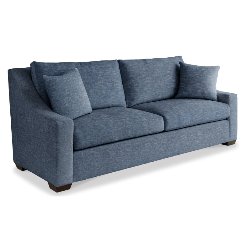 Bowie Sofa, Cobalt Polyester Blend, Legends