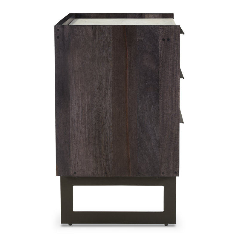 Iker 3 - Drawer Solid Wood Dresser