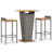 Bar Set with Stools-88468383